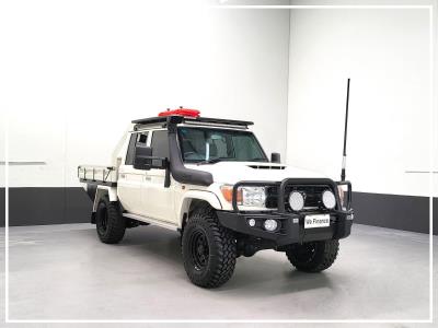 2022 TOYOTA LANDCRUISER 70 SERIES WORKMATE DOUBLE C/CHAS VDJ79R for sale in Perth